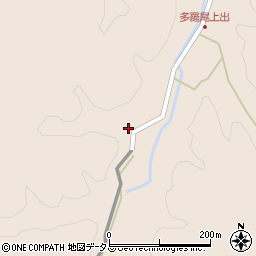 滋賀県甲賀市信楽町多羅尾2597周辺の地図