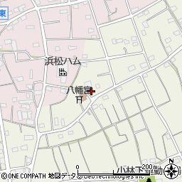 静岡県浜松市浜名区小林599周辺の地図