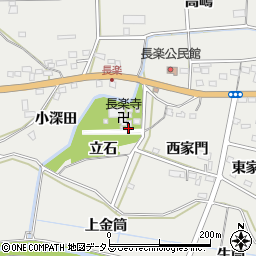愛知県豊橋市石巻本町立石周辺の地図