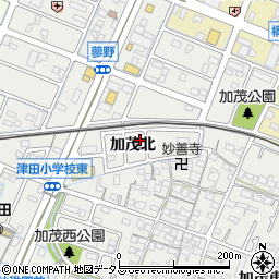 兵庫県姫路市飾磨区加茂北32周辺の地図
