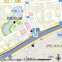 少路駅周辺の地図