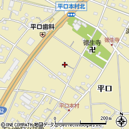 静岡県浜松市浜名区平口572周辺の地図
