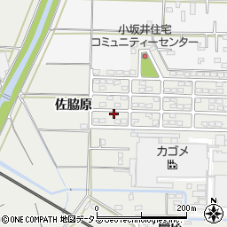 愛知県豊川市伊奈町佐脇原周辺の地図