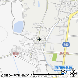 兵庫県三木市鳥町486周辺の地図