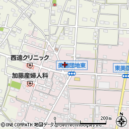 静岡県浜松市浜名区東美薗1563周辺の地図