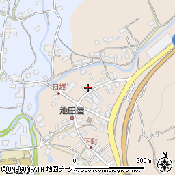 静岡県掛川市日坂64-1周辺の地図