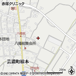 三重県津市芸濃町椋本1583周辺の地図
