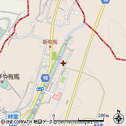 兵庫県神戸市北区有馬町188周辺の地図