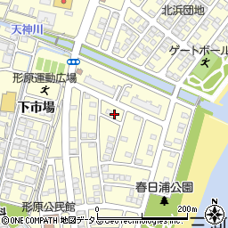 愛知県蒲郡市形原町春日浦8-3周辺の地図