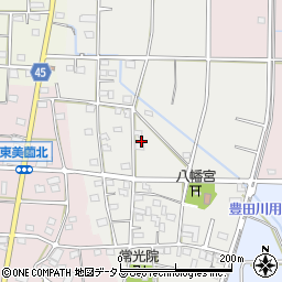 静岡県浜松市浜名区油一色255周辺の地図