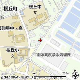 大阪府枚方市桜丘町72-3周辺の地図