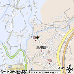 静岡県掛川市日坂889-1周辺の地図