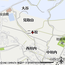 京都府綴喜郡井手町井手二本松周辺の地図