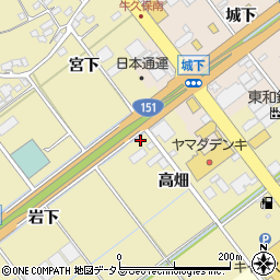 株式会社ミック豊橋営業所周辺の地図