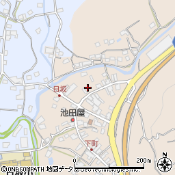 静岡県掛川市日坂64周辺の地図