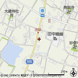 兵庫県加古川市西神吉町鼎95周辺の地図