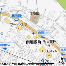 和庵周辺の地図