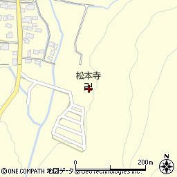 松本寺周辺の地図