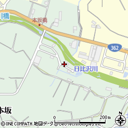 静岡県浜松市浜名区三ヶ日町本坂2周辺の地図