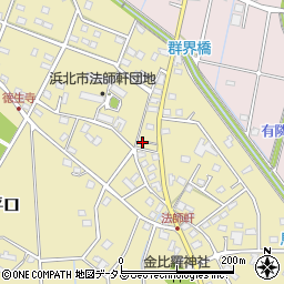 静岡県浜松市浜名区平口968-4周辺の地図