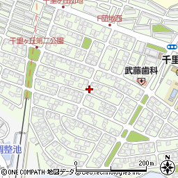 三重県津市河芸町千里ヶ丘周辺の地図