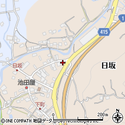 静岡県掛川市日坂103周辺の地図