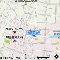 静岡県浜松市浜名区東美薗1565周辺の地図