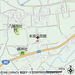 静岡県浜松市浜名区三ヶ日町本坂443-3周辺の地図