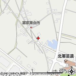 三重県津市芸濃町椋本6127-7周辺の地図
