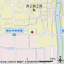 兵庫県姫路市勝原区宮田742周辺の地図