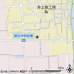 兵庫県姫路市勝原区宮田732-10周辺の地図