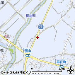 兵庫県加古川市平荘町西山17周辺の地図