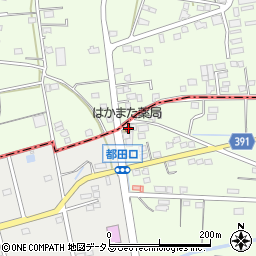 有限会社袴田薬局周辺の地図