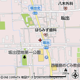 兵庫県姫路市網干区坂出91-7周辺の地図