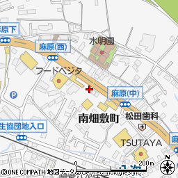 ファム南畑敷店周辺の地図