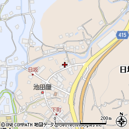 静岡県掛川市日坂70-1周辺の地図