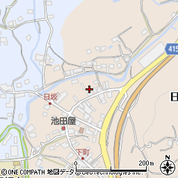静岡県掛川市日坂68周辺の地図