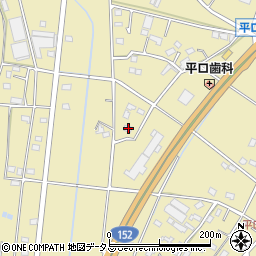 静岡県浜松市浜名区平口318周辺の地図