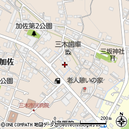 サニーコート加佐Ａ周辺の地図