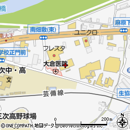 オートバックス広島三次周辺の地図