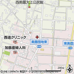 静岡県浜松市浜名区東美薗1641周辺の地図