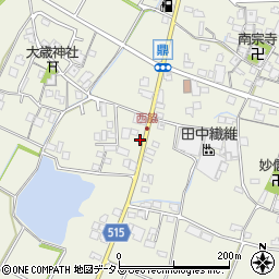 兵庫県加古川市西神吉町鼎93周辺の地図