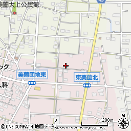 静岡県浜松市浜名区東美薗1627周辺の地図