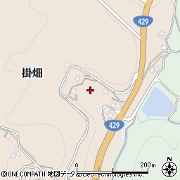 岡山県岡山市北区掛畑周辺の地図