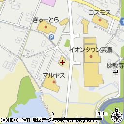 スギ薬局　芸濃店周辺の地図
