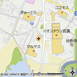 スギ薬局　芸濃店周辺の地図