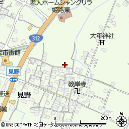 兵庫県姫路市四郷町見野周辺の地図