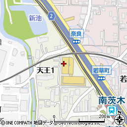 株式会社ヤナセ　茨木支店オペルサービス課周辺の地図