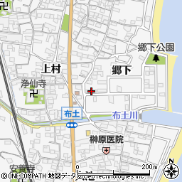 愛知県知多郡美浜町布土郷下55周辺の地図