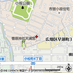 兵庫県姫路市広畑区小坂264周辺の地図